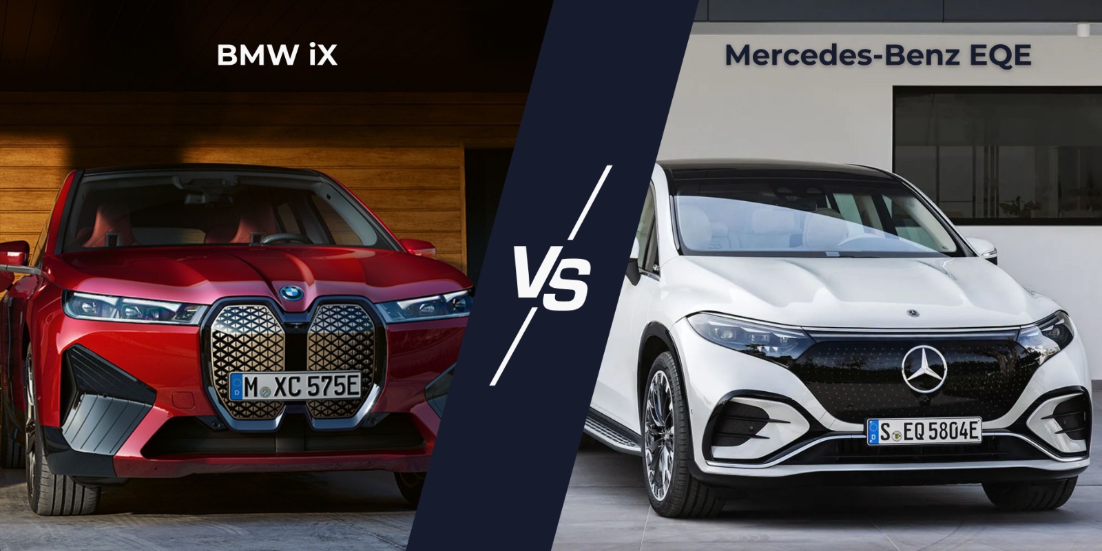 Mercedes EQE SUV vs BMW iX50 – The Ultimate Luxury EV Face-Off