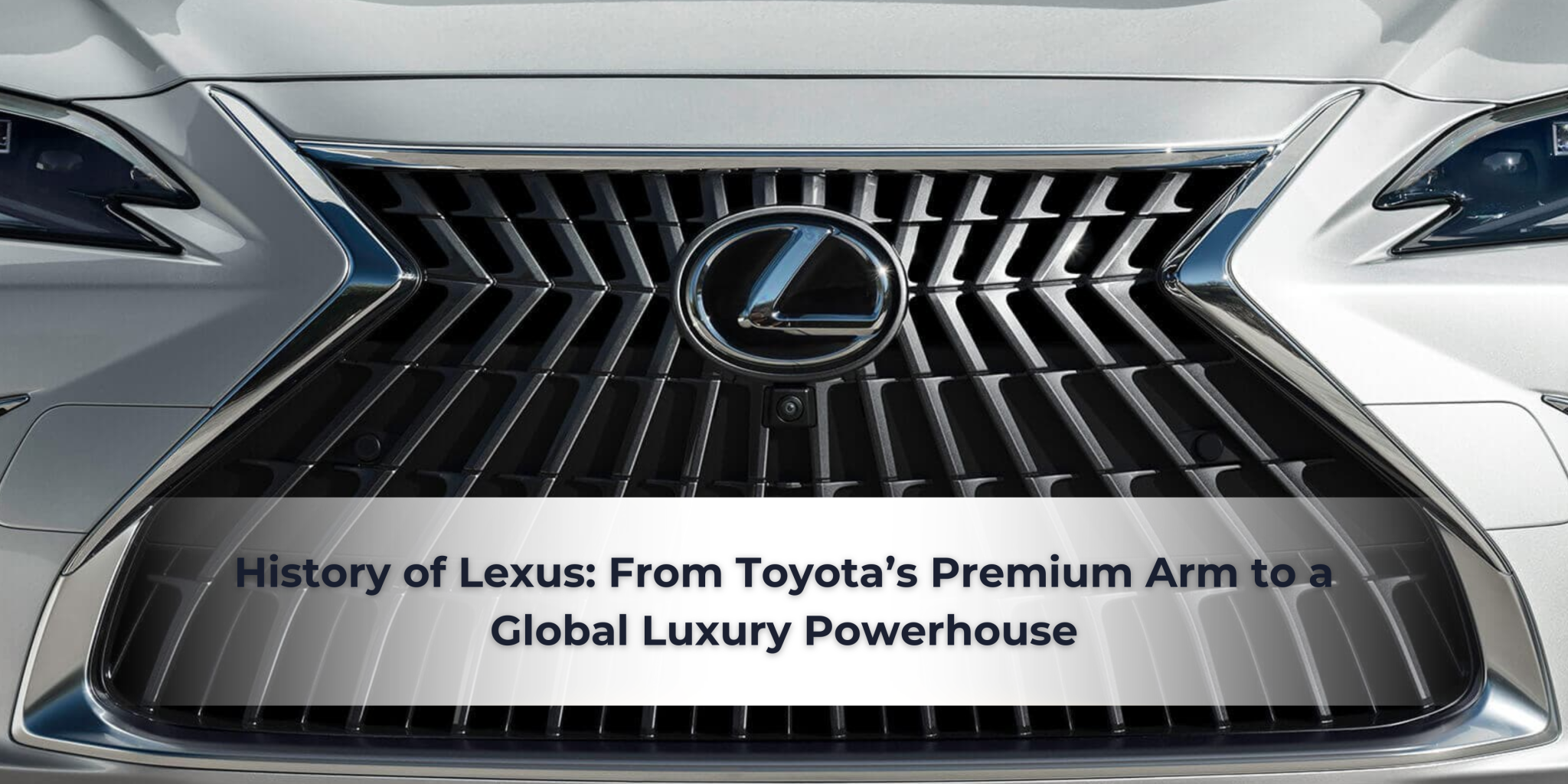 First Lexus Logo History of Lexus: From Toyota Arm to Global Luxury Brand