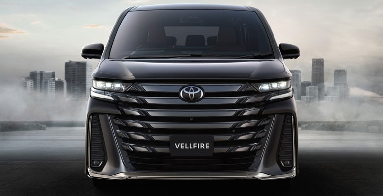 Vellfire front view