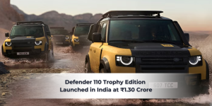 Read more about the article Defender 110 Trophy Edition Launched in India at ₹1.30 Crore