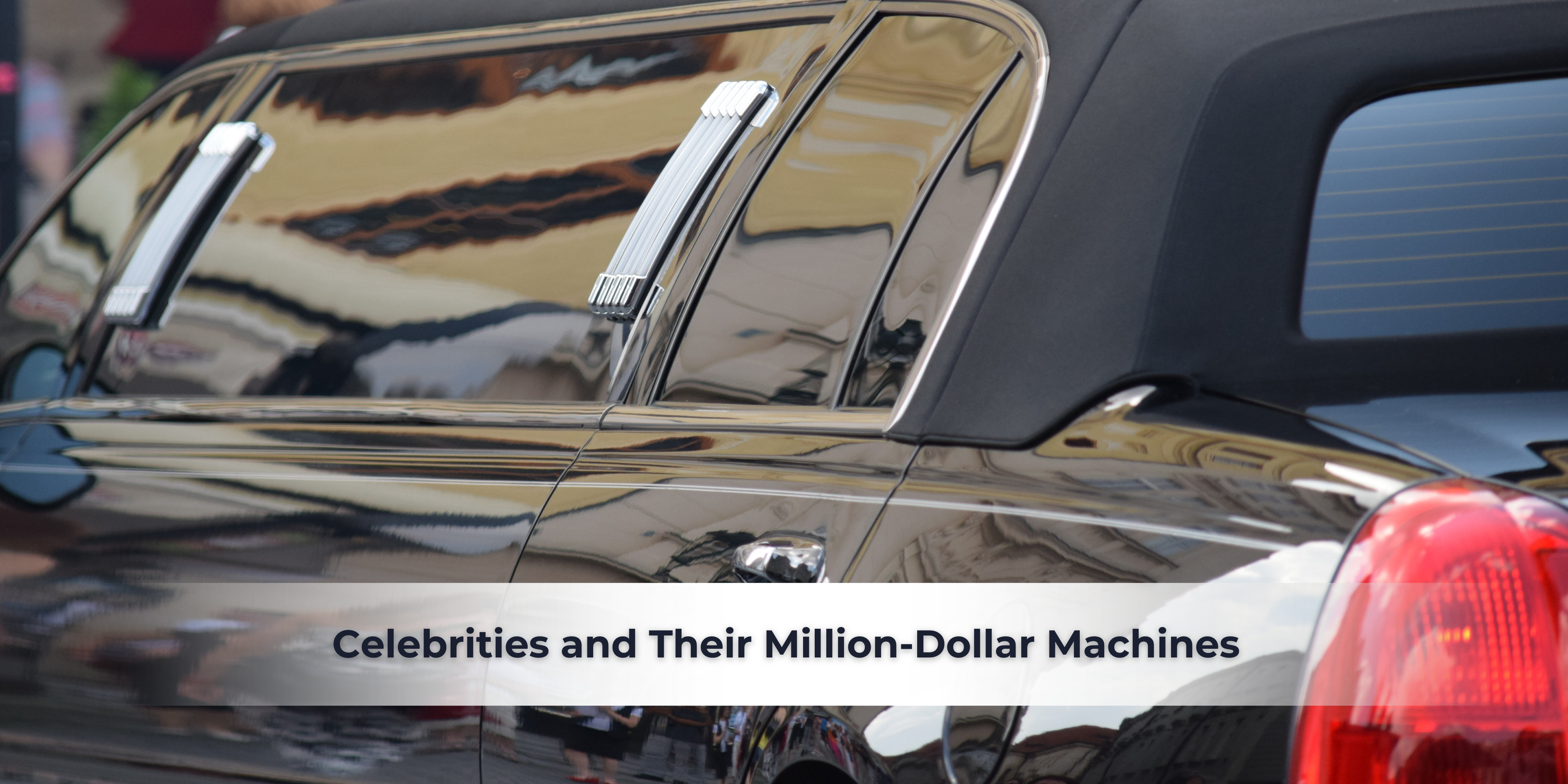 Celebrities and Their Million-Dollar Machines