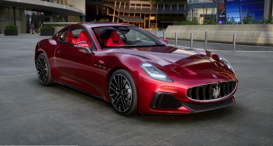 Maserati GranTurismo premium red sports coupe in India