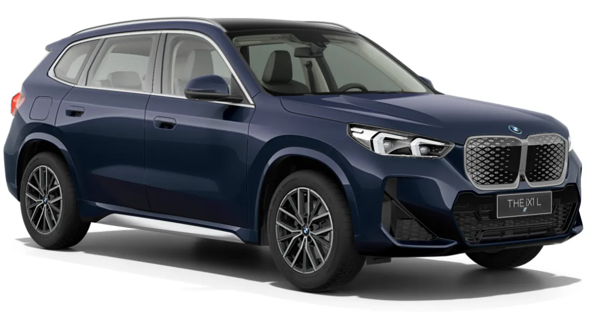 Read more about the article 2025 BMW iX1 LWB Refresh: New Vegan Interior & Night Dusk Blue. Specs, Range (531 km MIDC) & India Price