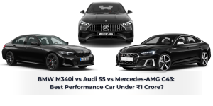 Read more about the article BMW M340i vs Audi S5 vs Mercedes-AMG C43: Best Performance Car Under ₹1 Crore?