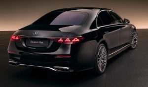 2026 Mercedes-Benz S-Class Facelift Back Angle