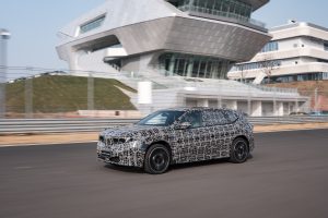 BMW iX3 Long Wheelbase in Motion