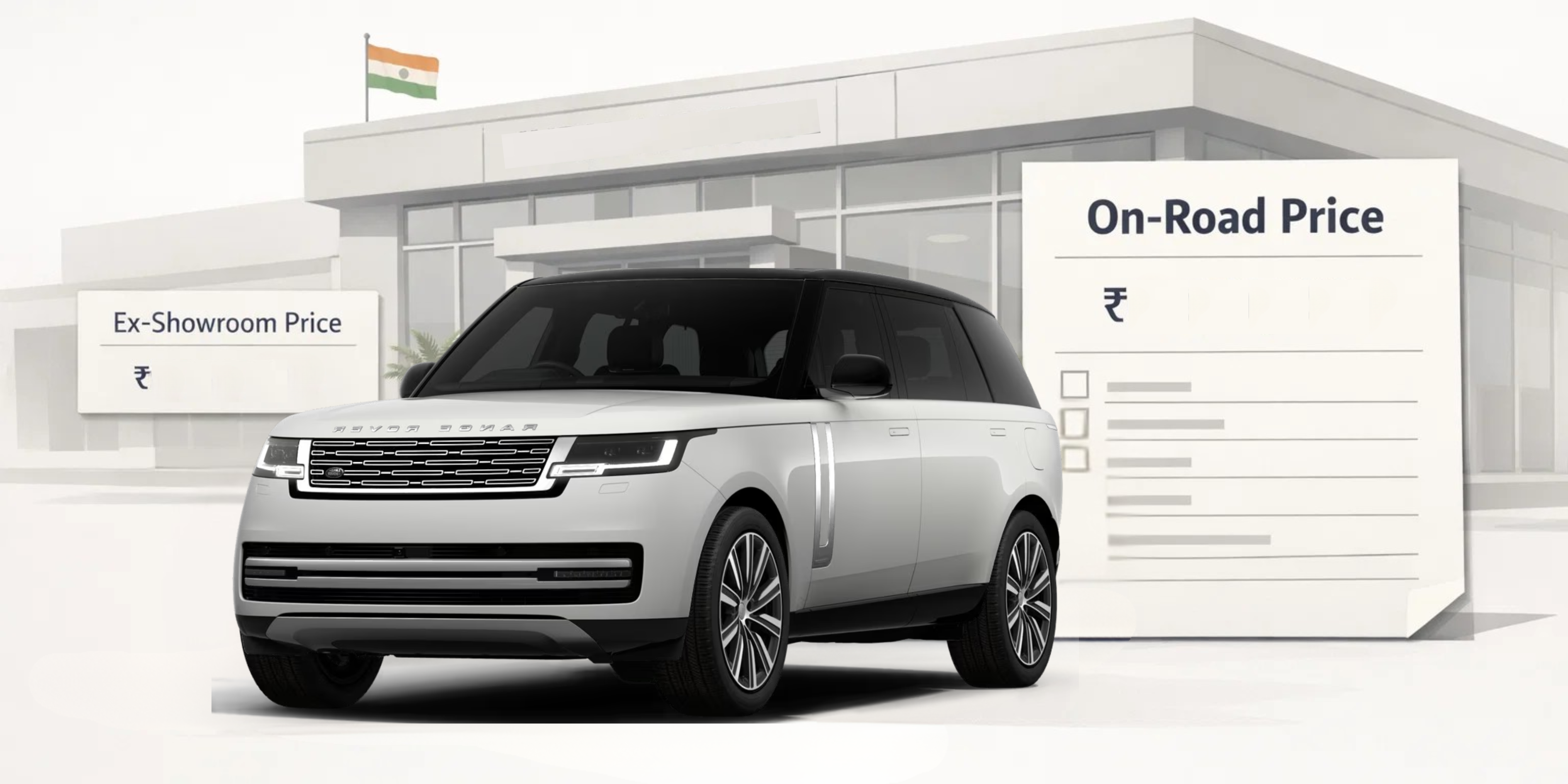 Read more about the article Ex-Showroom vs On-Road Price in India: All Charges Explained with Examples
