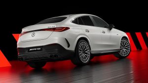 Mercedes-AMG GLC 43 4MATIC Coupe Back Side Angle