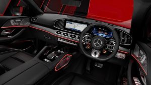 Mercedes AMG GLE 53 Coupe Driver's Cockpit
