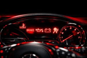 Red Warning Lights Immediate Attention Required