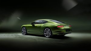 Bentley Continental GT Convertible Back Angle