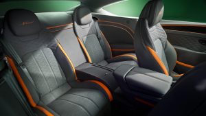 Bentley Continental GT Convertible Back Seat